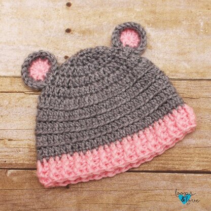 Baby Bear Hat and Mittens