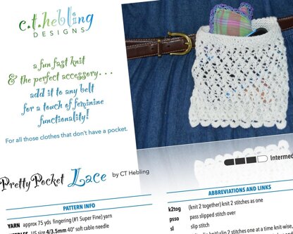 Pretty Pocket - Lace kp2314