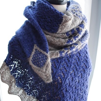 Runaway Star Shawl