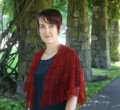 Little Sparrow Shawl.