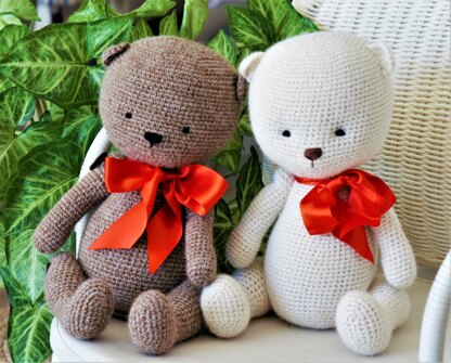 Crochet Pattern, Amigurumi Teddy Bear toy from Childhood