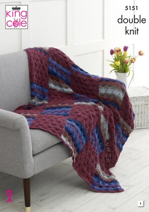 Interior Accessories in King Cole Riot DK & Panache DK - 5151 - Downloadable PDF