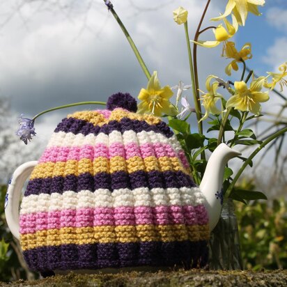 Candyfloss Ruched Tea Cosy