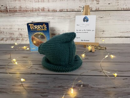 The Traitors Inspired Chocolate Orange Cover Knitting Pattern