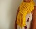 Yellow Textured Scarf