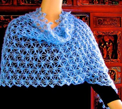 Electra Wrap: Love Knot "Delta Lace" Mesh