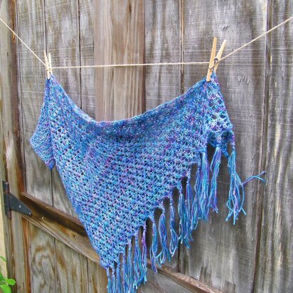 Starlight and Diamonds Shawl