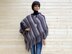 Trendy poncho with fringes