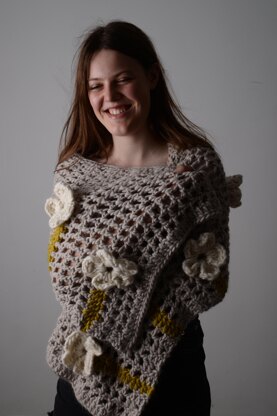 Flower Festival Shawl