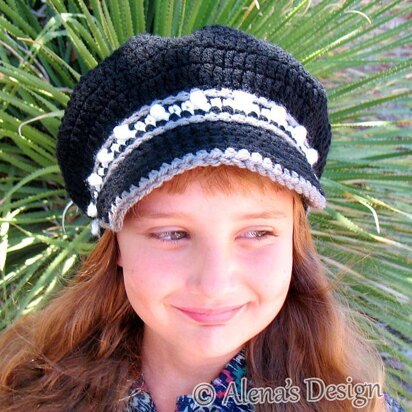 Banded Newsboy Hat