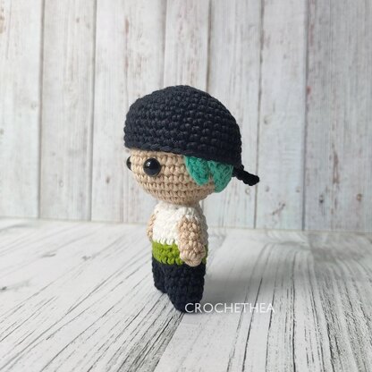 Zoro One Piece Amigurumi