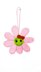 Flower pendant  crochet pattern