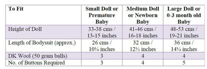 P157 Bodysuit and Hat for Doll or Baby