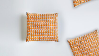 Mosaic Crochet Coasters and Pillow