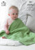 Babies Blankets in King Cole Comfort Chunky - 3393 - Leaflet