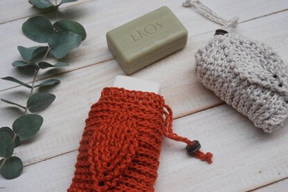 Crochet Leaf Soap Saver