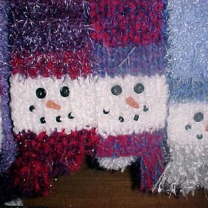 Snowman Scarf