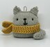 Cat Knit Christmas Ornament