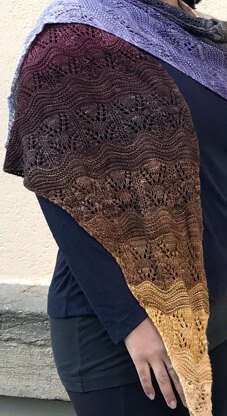 Harvest Advent Shawl