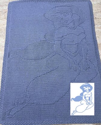 Nr. 205 Disney Jasmin guest towel