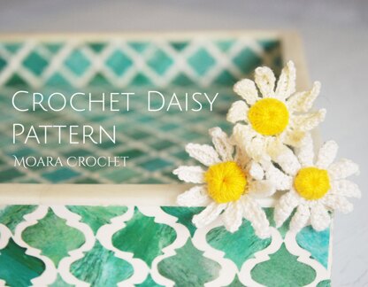 Crochet Daisy Crochet pattern by Roseanna Murray