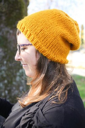 The Teach-Your-Friend-How-To-Knit-A-Hat Hat