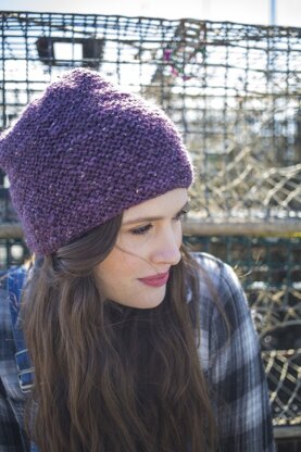 Dermody Hat in Berroco Inca Tweed - 346-4