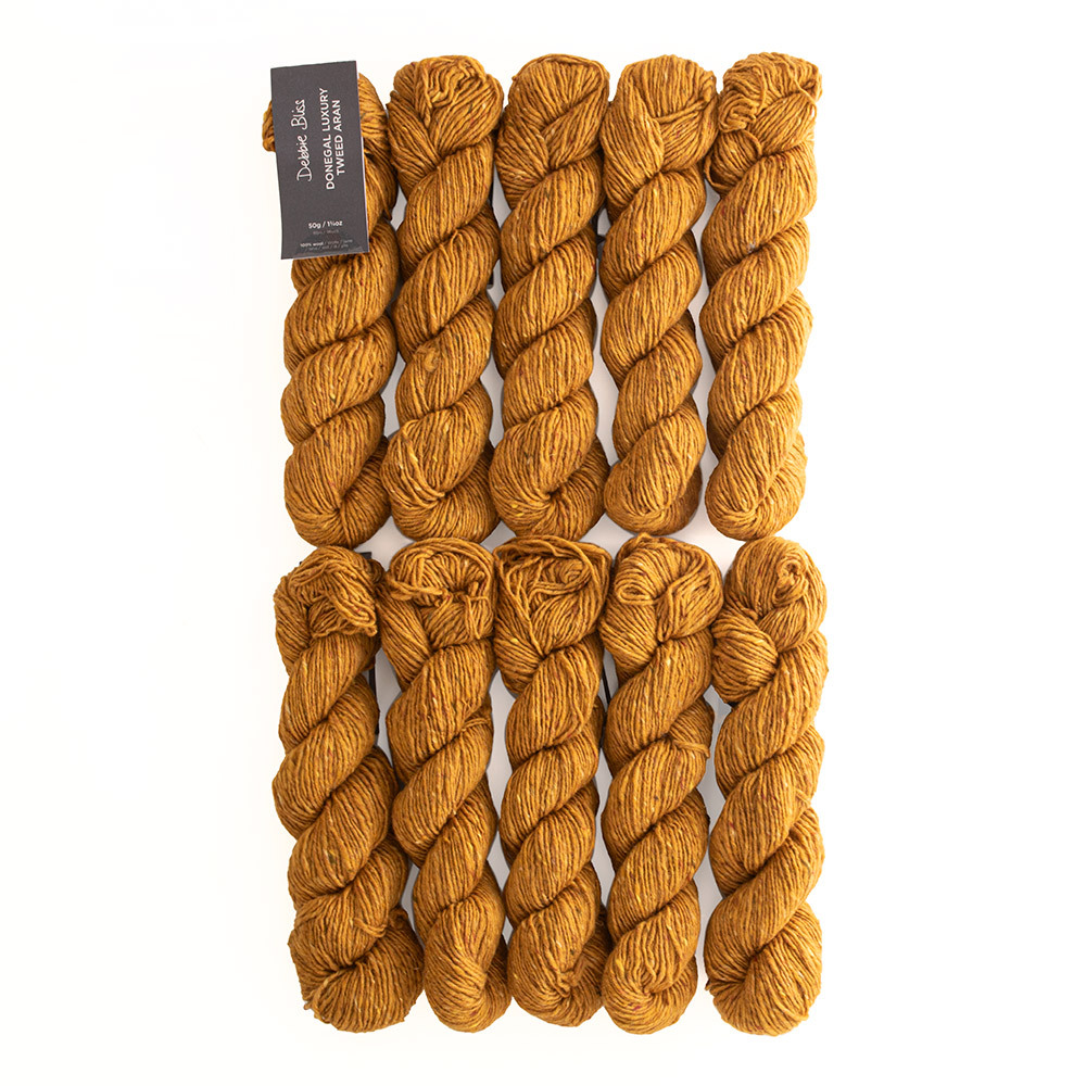 Debbie Bliss Donegal Luxury Tweed Aran 10 Ball Value Pack - view 2