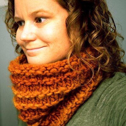 Pumpkin Spice Cowl