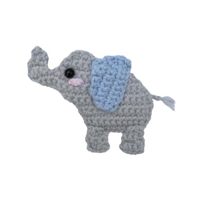 Elephant Applique Crochet