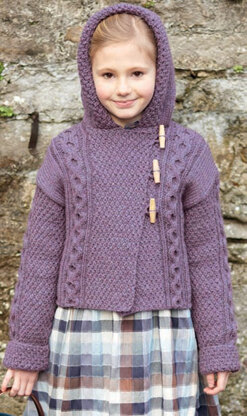 Duffle Coats in Hayfield Bonus Aran with Wool - 2423 - Downloadable PDF