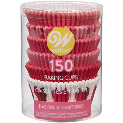 Wilton Be Mine Tube Baking Cup 150Ct