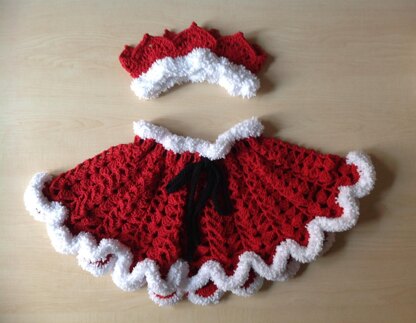 Santa Baby Crown & Skirt Set N 330