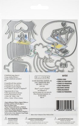 Sizzix Thinlits Dies 23/Pkg - Spring Icons