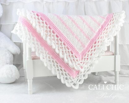 Crystal Lace Baby Blanket #68