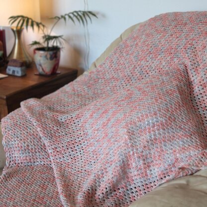 Snuggle - Diagonal Crochet Baby Blanket