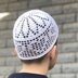 Crochet cotton skullcap