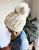 Emery cluster stitch beanie