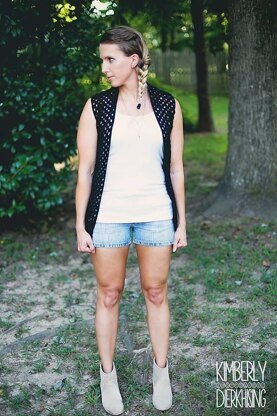 Flower Lace Vest