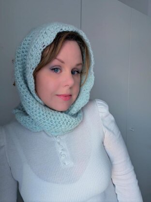 Crochet Winter Grace Infinity Scarf Pattern