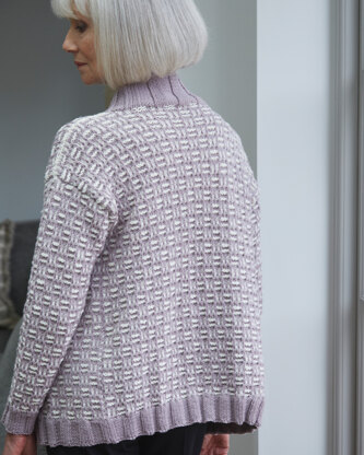 Antonia Cardigan - Knitting Pattern For Women in MillaMia Naturally Soft Aran