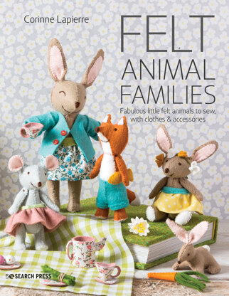 Felt Animal Families by Corinne Lapierre