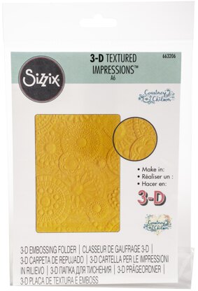 Sizzix 3D Textured Impressions By Courtney Chilson - Mosaic Gems