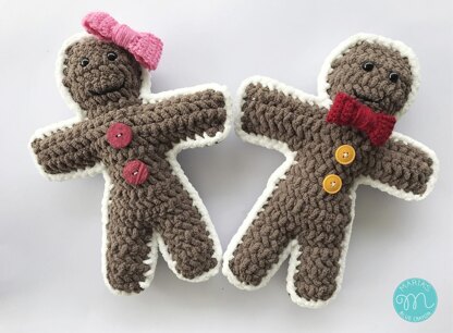 Gingerbread Amigurumi Ragdoll Style