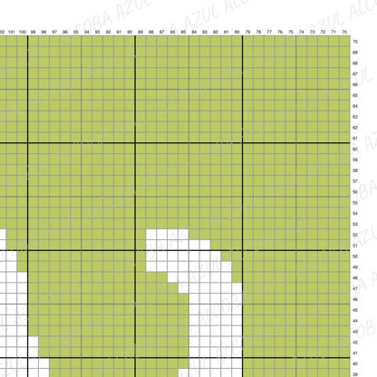Baby Elephant Blanket C2C Diagonal Crochet Pattern Animal Graphgan