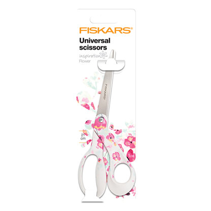 Fiskars General Purpose Scissors - 21cm Floral