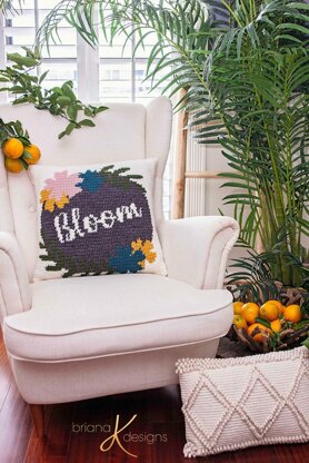 Bloom Pillow Cover Crochet
