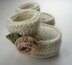 Little Rose Baby Booties