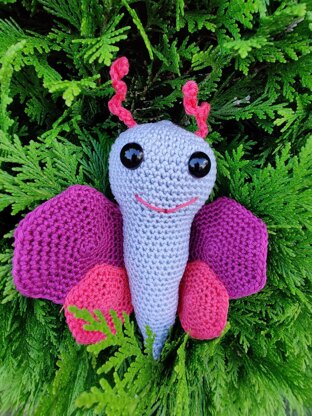 Crochet betty the Butterfly