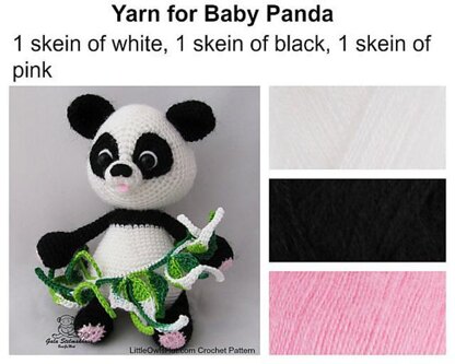 Panda Amigurumi animal